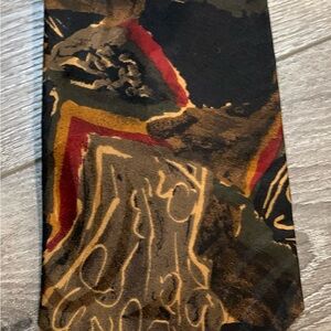 Bugatti Designer Abstract Art Silk Unique Statement Tie
